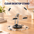 Aluminum Alloy Tablet & Phone Stand — 360° Rotating Desktop Holder