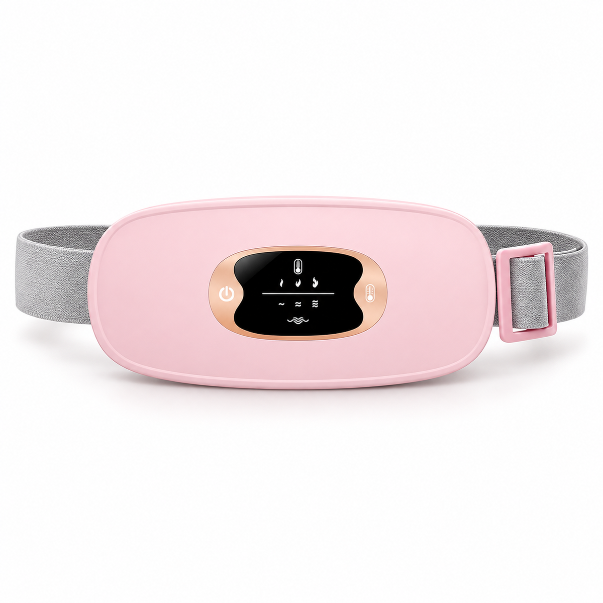 USB Graphene Heated Abdominal Belt — 3 Heat Levels, Soft Warming Waist Wrap