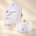 Rechargeable LED Face Mask – 7-Color Light Beauty Mask with Optional Neck Piece