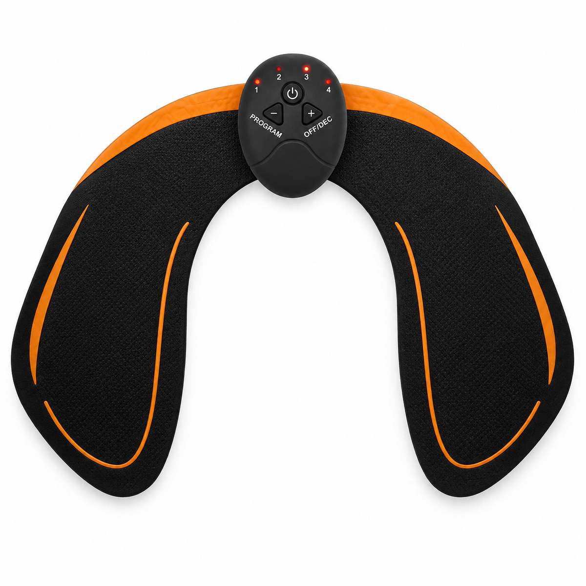 Portable EMS Hip Muscle Training Pad — U-Shape Toning Pad with Controller