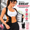 Women’s Sweat Compression Shapewear Vest  – Tummy Control Shapewear, S–XXXL