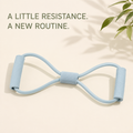 Figure-8 Resistance Band — Foam-Grip Trainer for Chest, Shoulders and Arms, Light Resistance