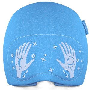 Migraine Relief Cap — Hot & Cold Gel Head Wrap with Removable Eye Mask, Reusable, No Adhesive
