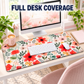 Oversized Non-Slip Mouse Pad — Natural Rubber Stain-Resistant Desk Mat