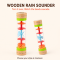 Wooden Rain Stick Toy — Orff Rain Sound Tube Sensory Music Shaker for Kids