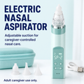 Electric Baby Nasal Aspirator — 9-Level Rechargeable Nose Cleaner with Music