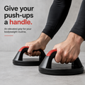 Push-Up Stands — Round-Base Push-Up Bars with Textured Grips, Pair, for Chest & Arms