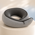 Memory Foam Travel Neck Pillow – Adjustable U-Shaped Airplane Pillow